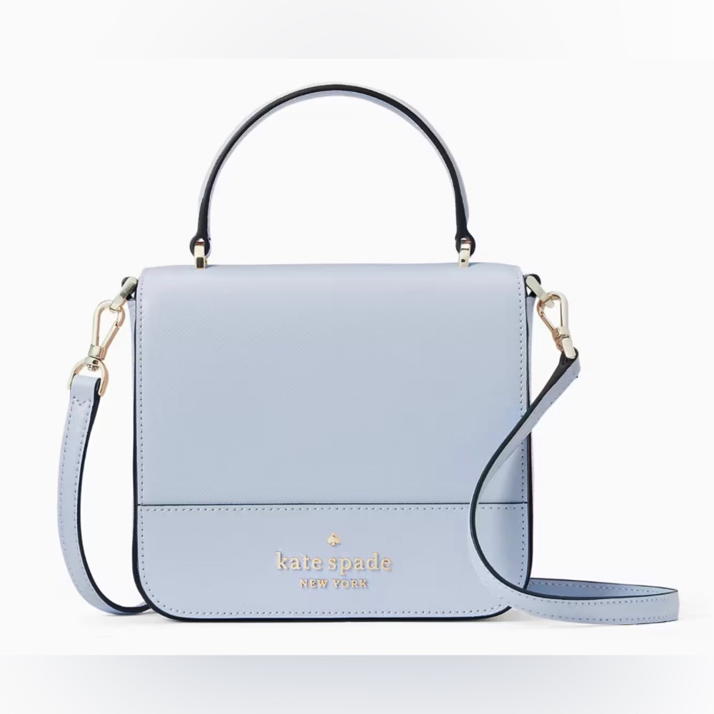 Kate Spade Staci Square Crossbody in Pale Hydrangea